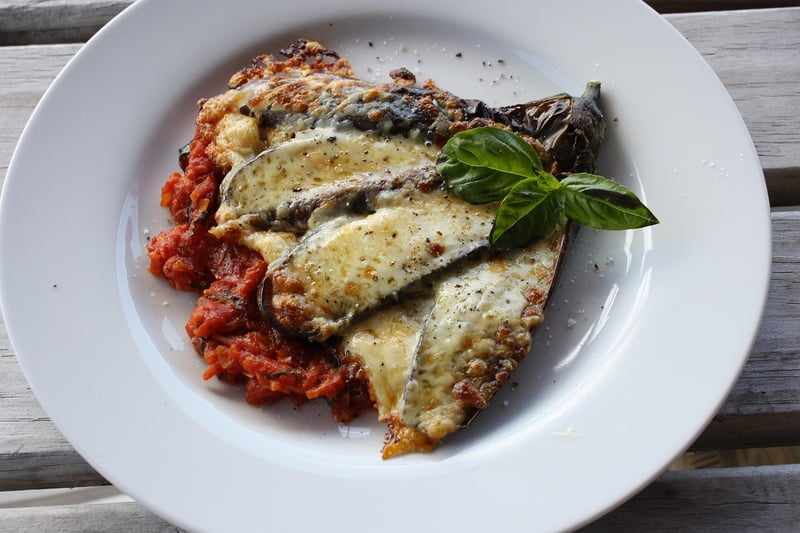 Vegetarian Eggplant Parmesan